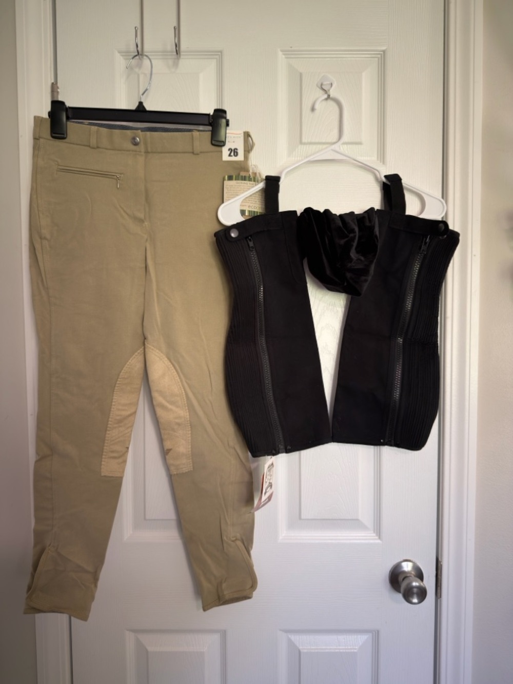 NWT TuffRider EcoGreen Bamboo Low Rise Full Seat Breeches Women’s Equistrian 26